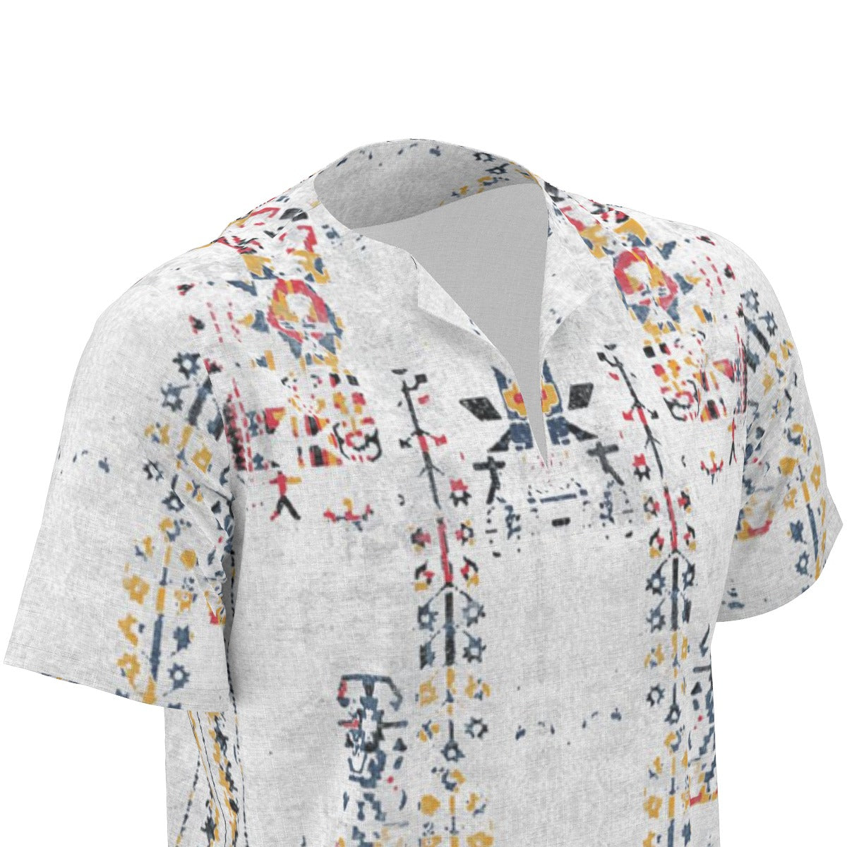 Northern Tribesmen All-Over Print  Men's African Dashiki Shirt