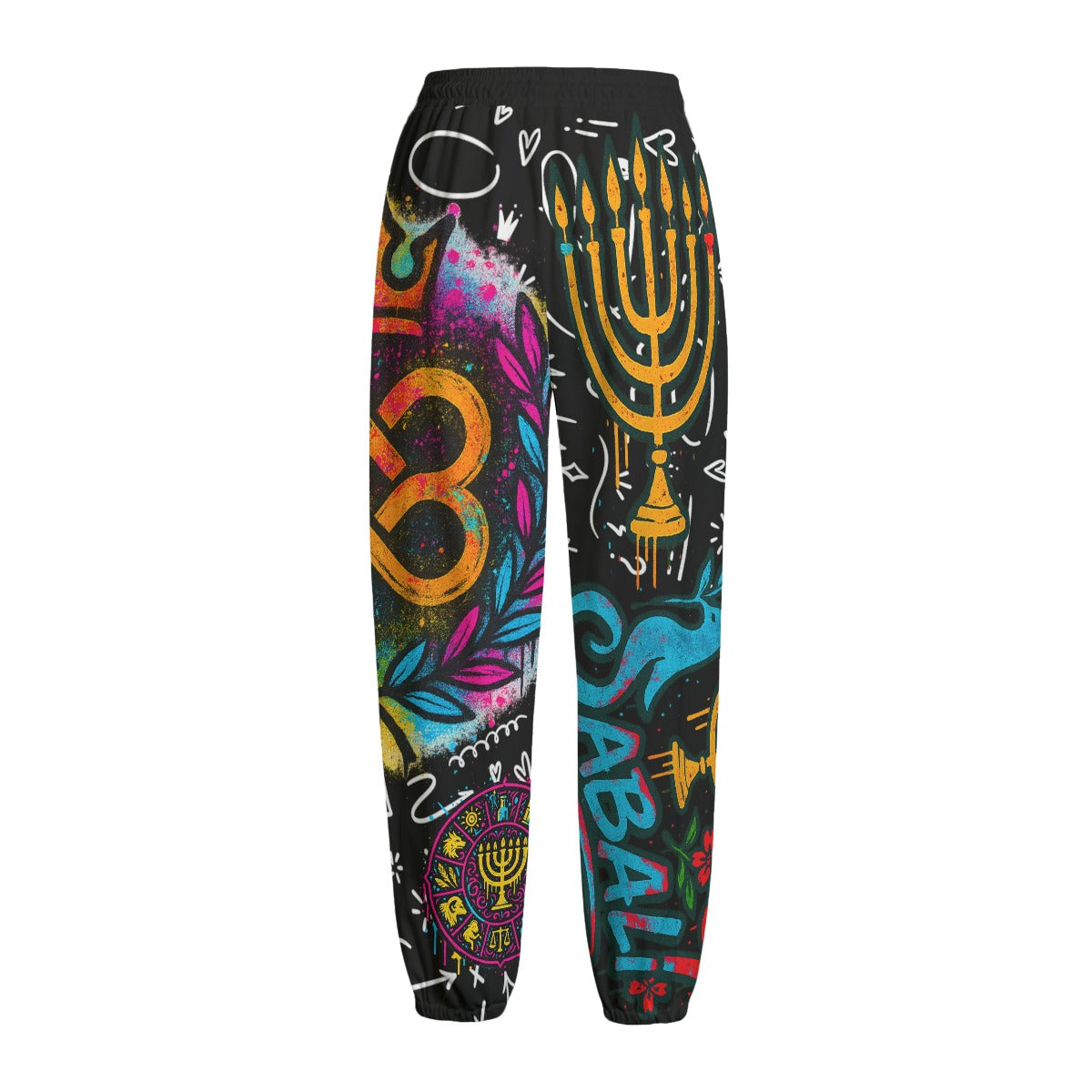 Sabali Patience All-Over Print Unisex Knitted Fleece Pants