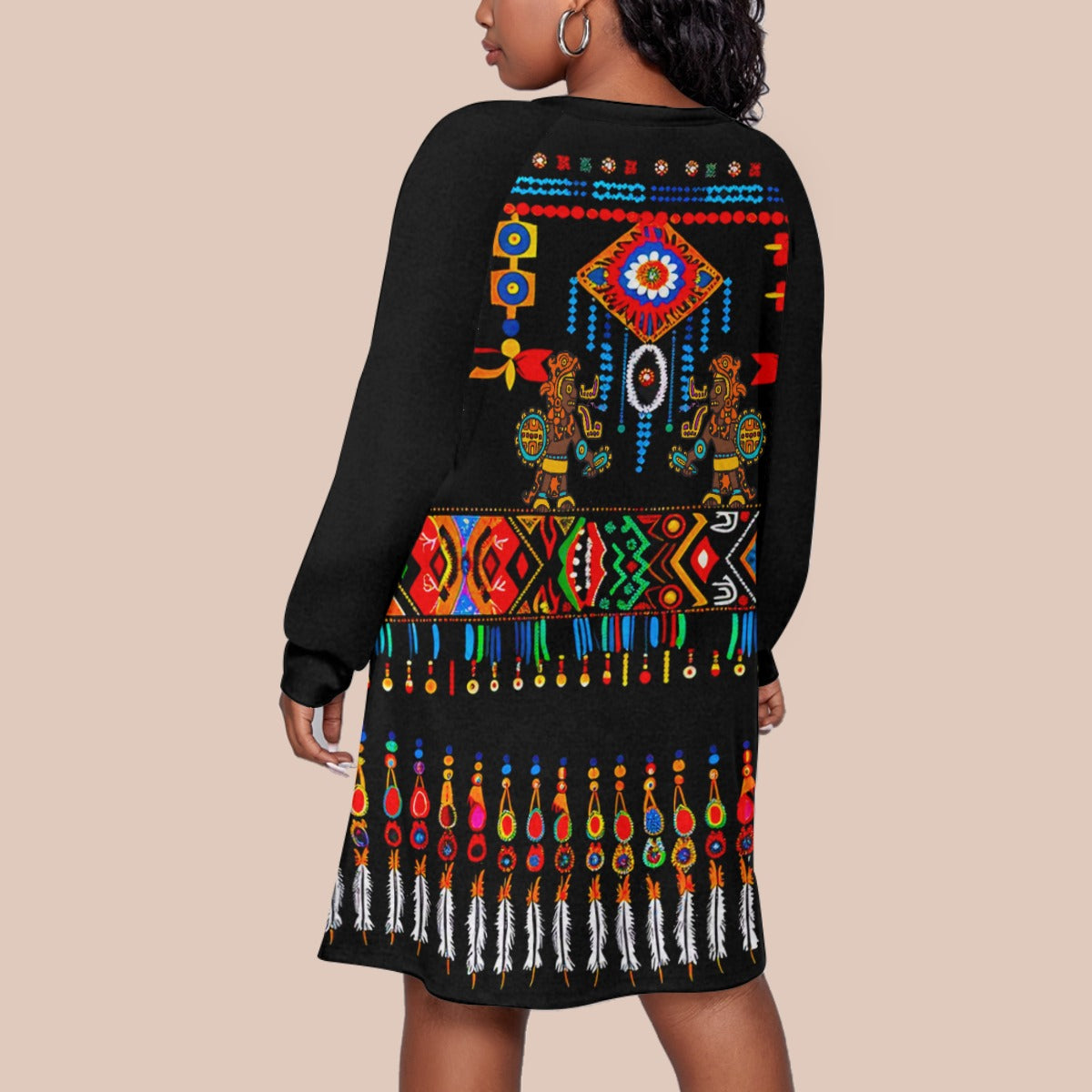 We Are Israel Women's Dress With Raglan Sleeve