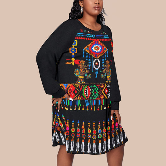 We Are Israel Women's Dress With Raglan Sleeve