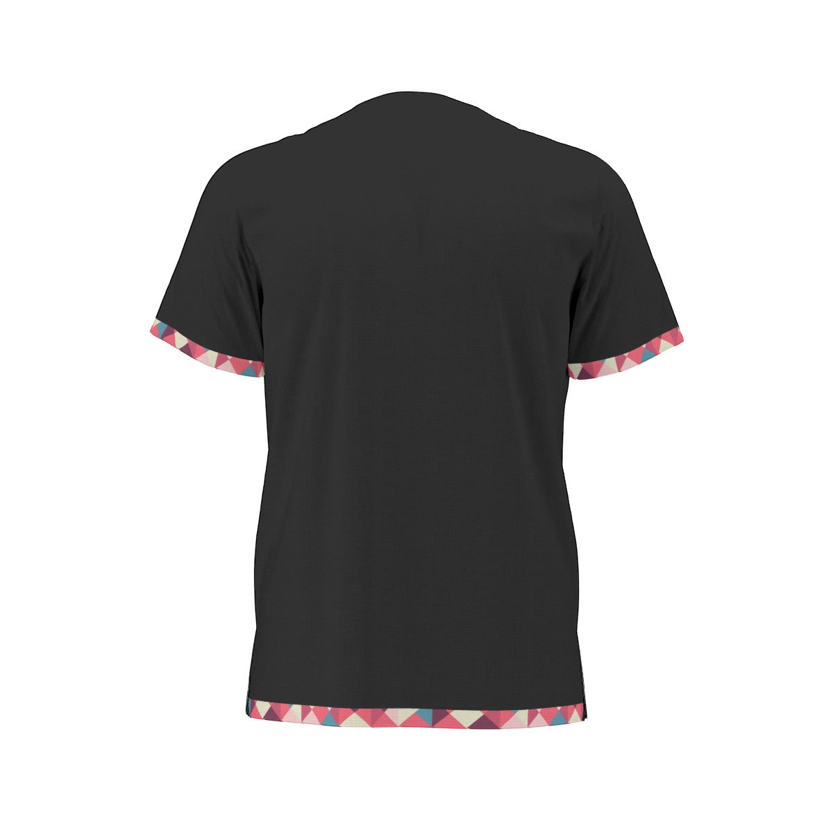 Black Tribal All-Over Print  Men's African Dashiki Shirt