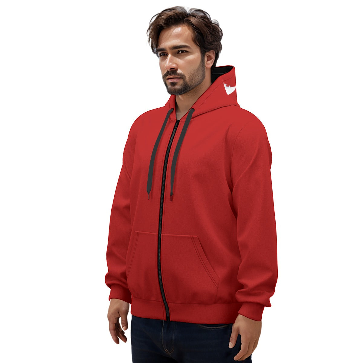 All-Over Print Unisex Pullover Hoodie With Zipper Closure | 310GSM Cotton