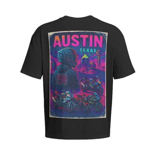 Austin All-Over Print Men's Raglan Short Sleeve T-Shirt|180GSM COTTON