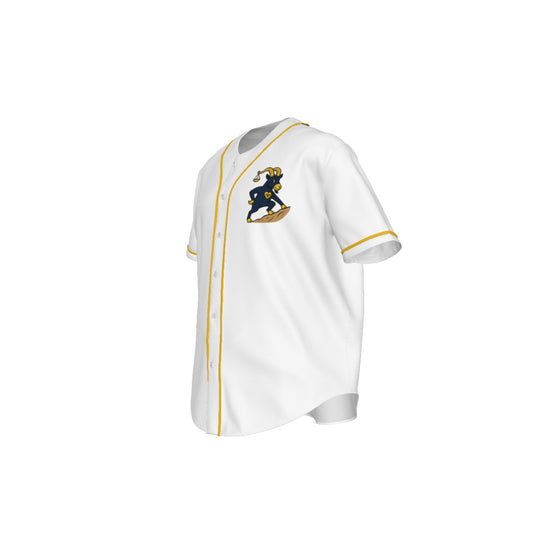 Integrity Sketch To Screen Print Men's Short Sleeve Baseball Jersey With Pinstripes