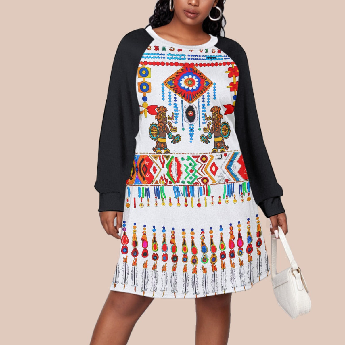We Are Israel Women's Dress With Raglan Sleeve