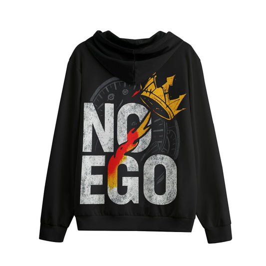 No EGO V2 Zip Up Hoodie With Pocket