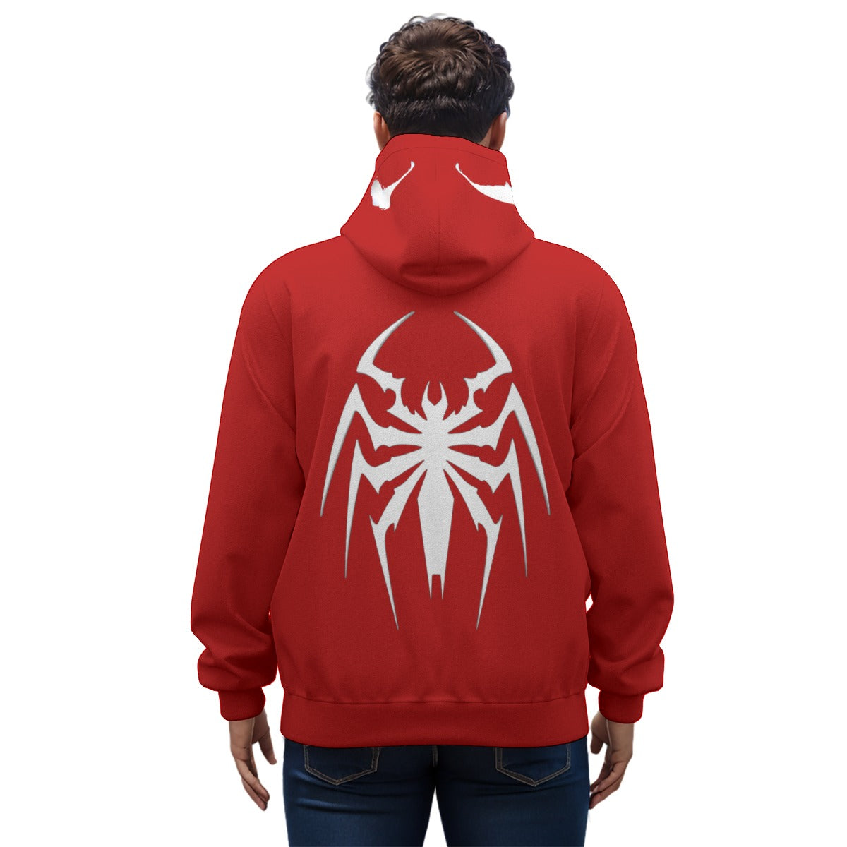 All-Over Print Unisex Pullover Hoodie With Zipper Closure | 310GSM Cotton