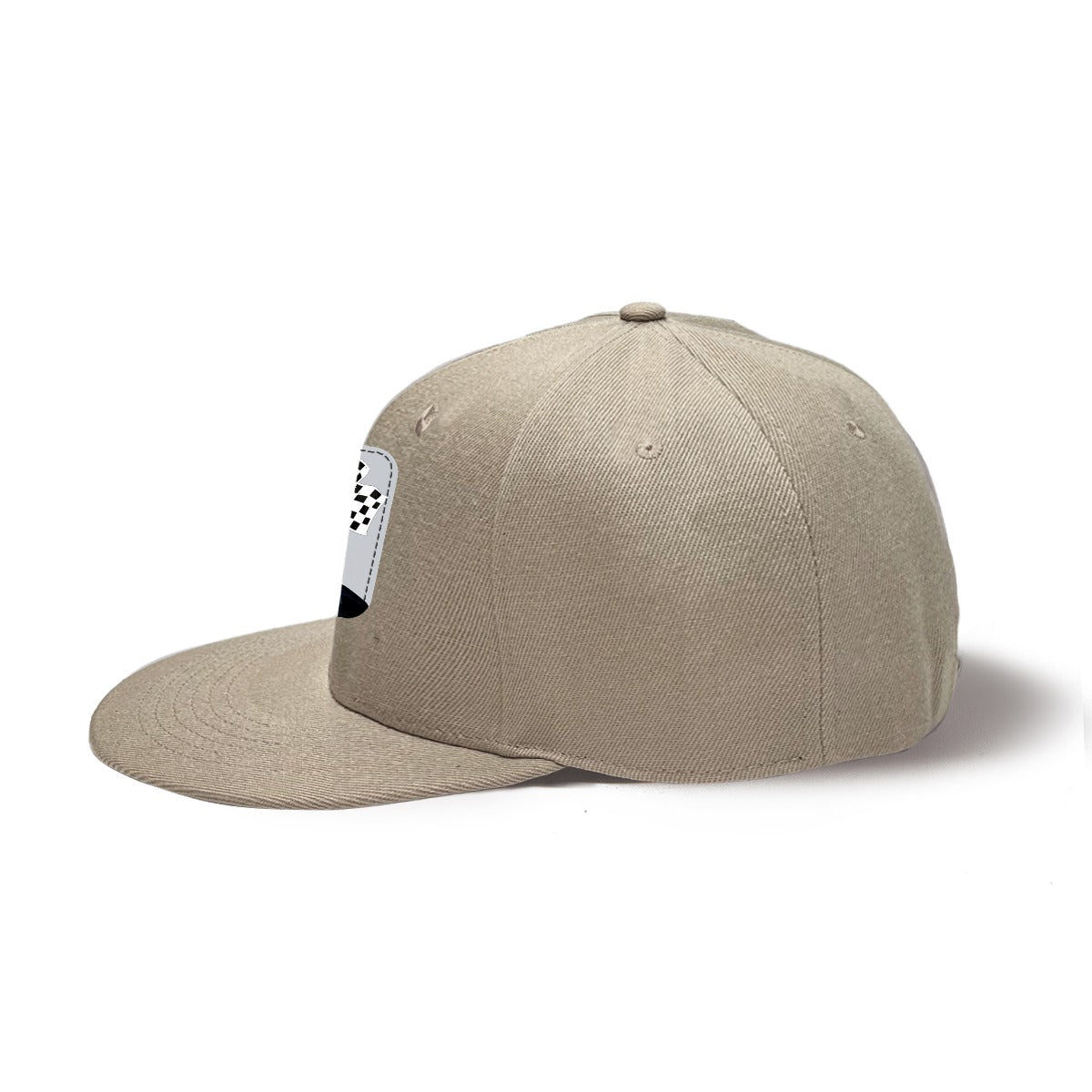 Snapback Hat with Metal Buckle