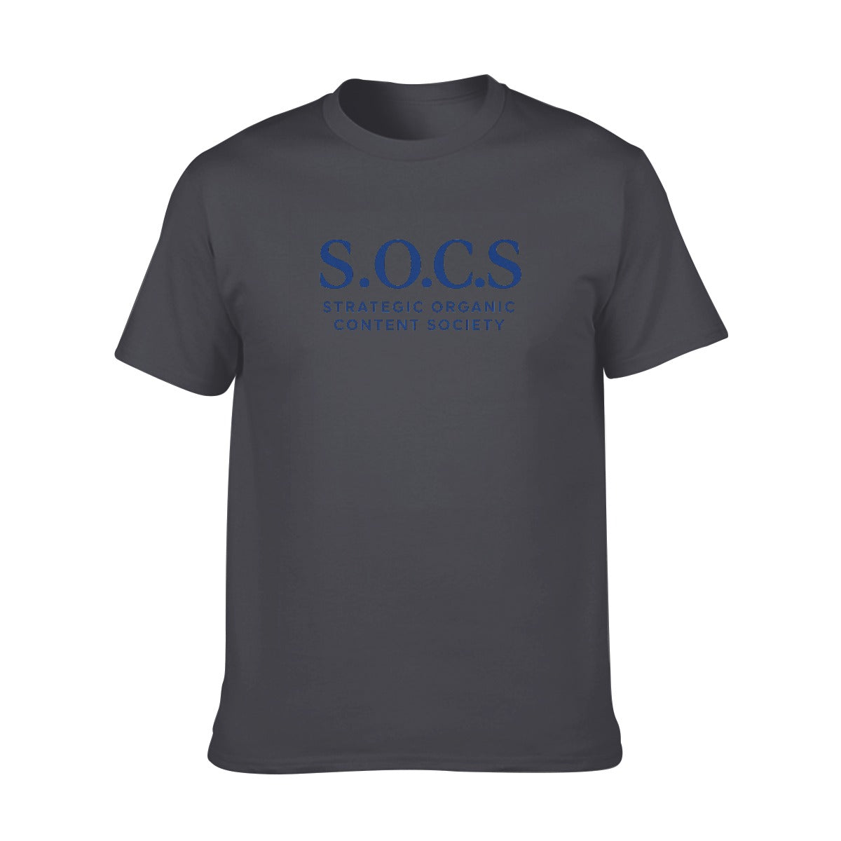 Urban Streetwear SOCS Society O-neck Short Sleeve T-Shirt | 180GSM Cotton (DTF)