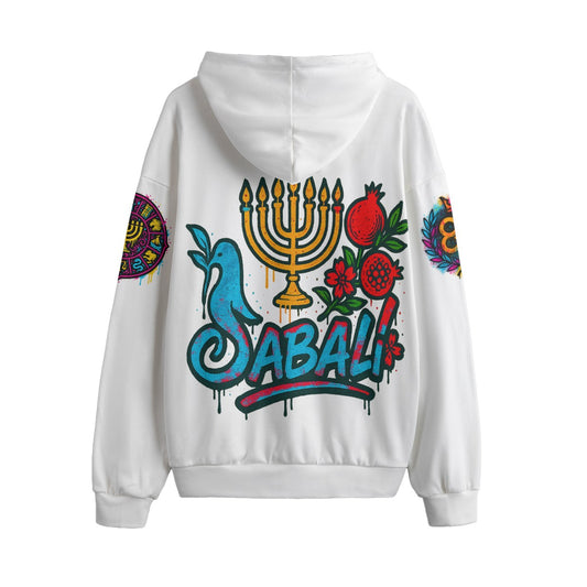Sabali Patience All-Over Print Unisex Plus Fleece Pullover Hoodie