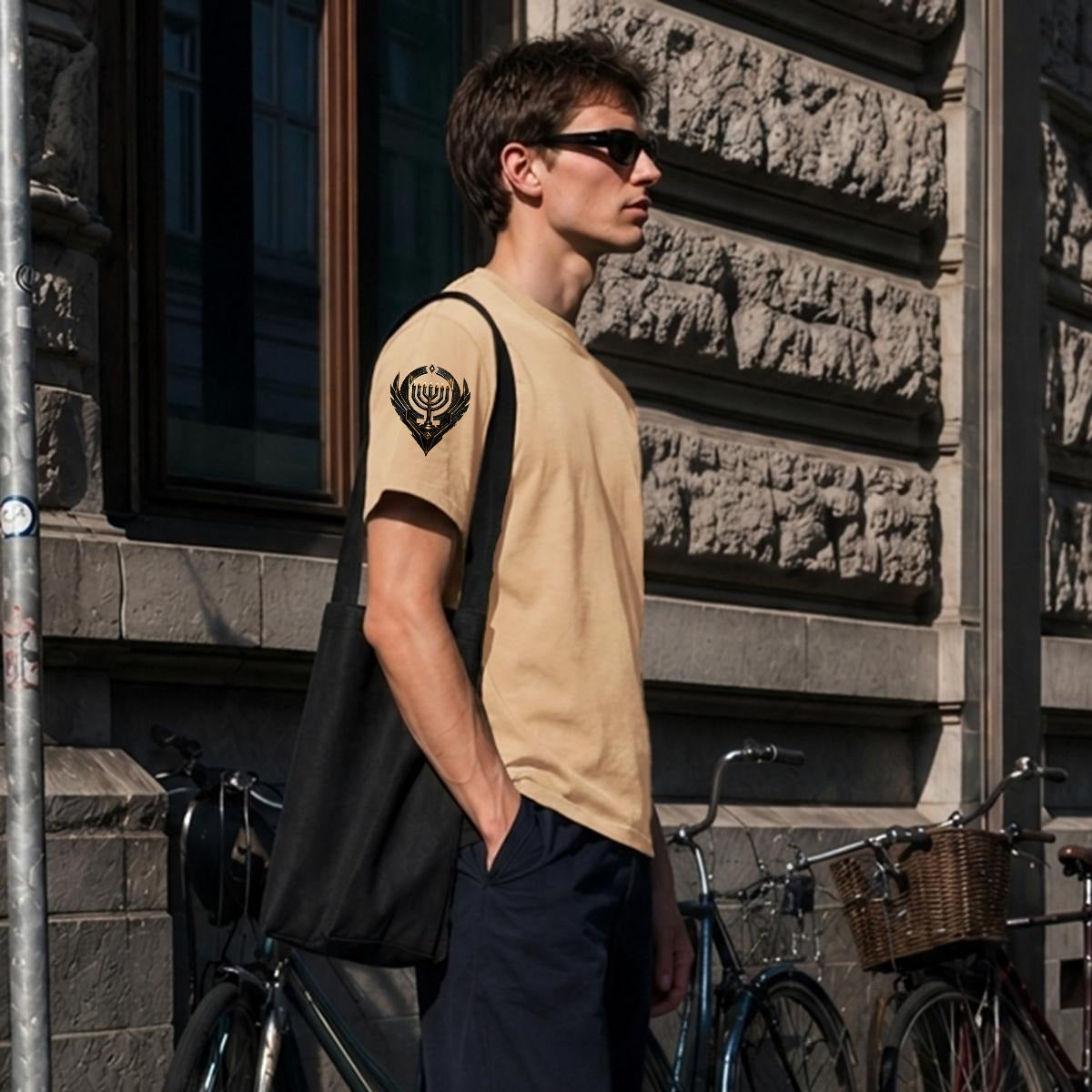 Men's Heavyweight Crew Neck T-Shirt|DTF