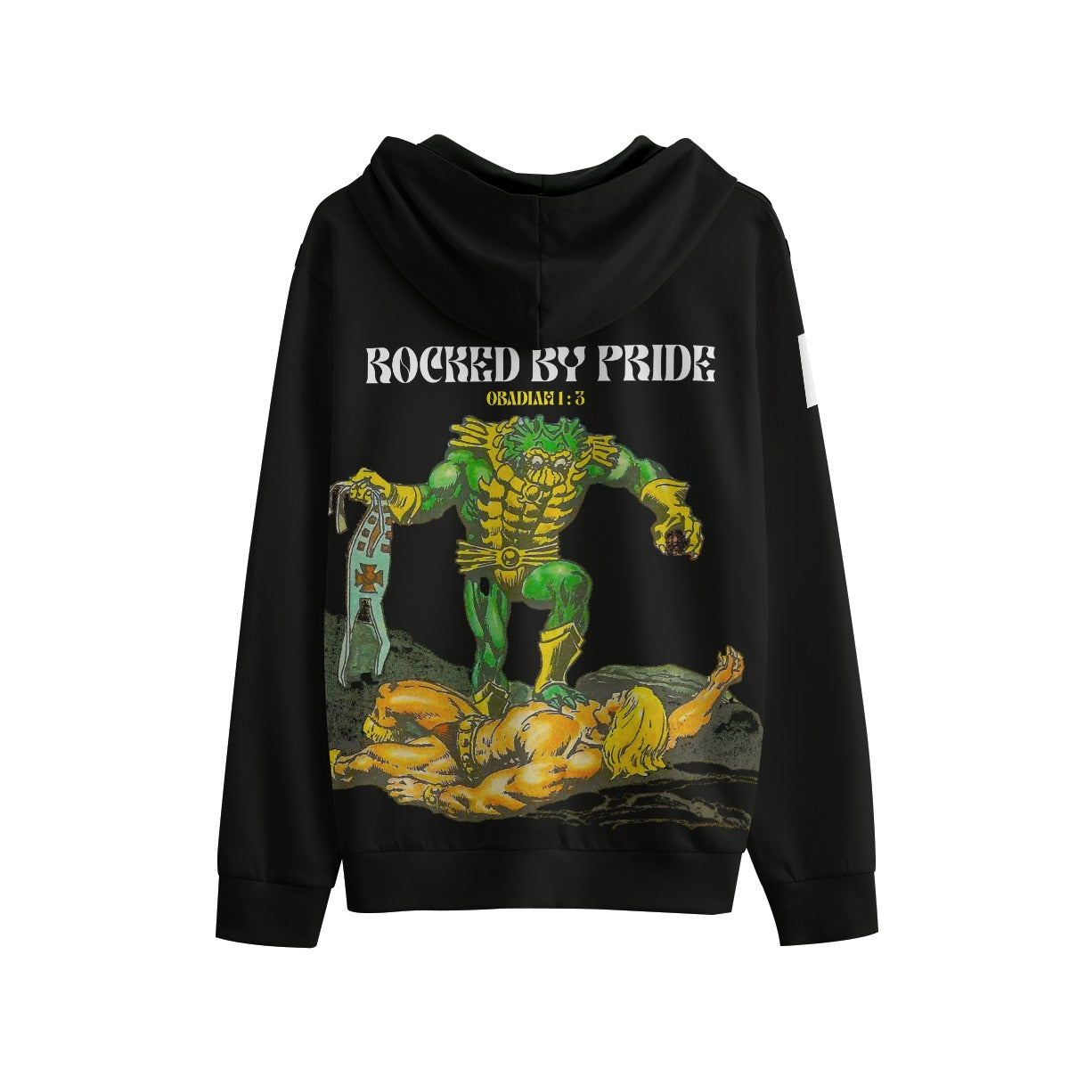 Rocked By Pride Men's Premium Pullover Hoodie | Interlock