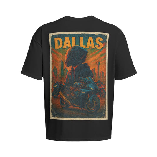 Dallas All-Over Print Men's Raglan Short Sleeve T-Shirt|180GSM COTTON