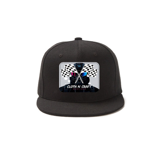 Snapback Hat with Metal Buckle