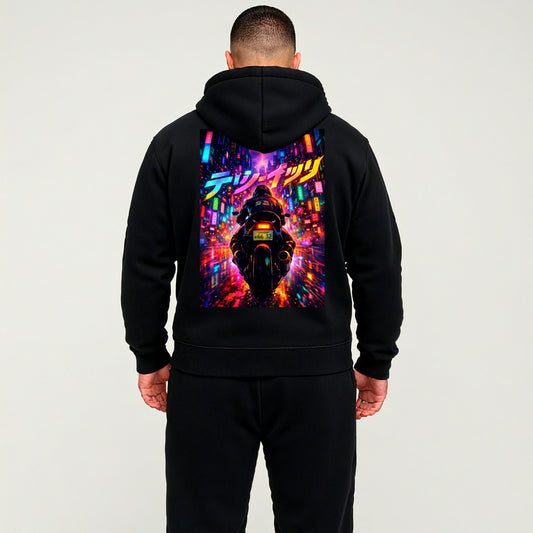 Tokyo Moto Men's Fleece Long Sleeve Jacket