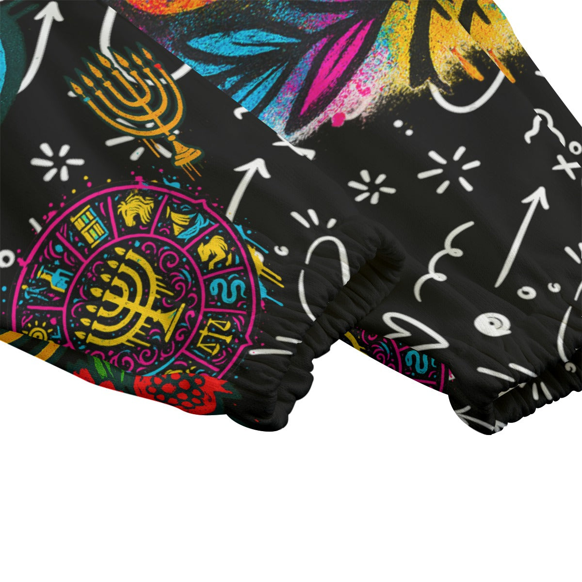 Sabali Patience All-Over Print Unisex Knitted Fleece Pants