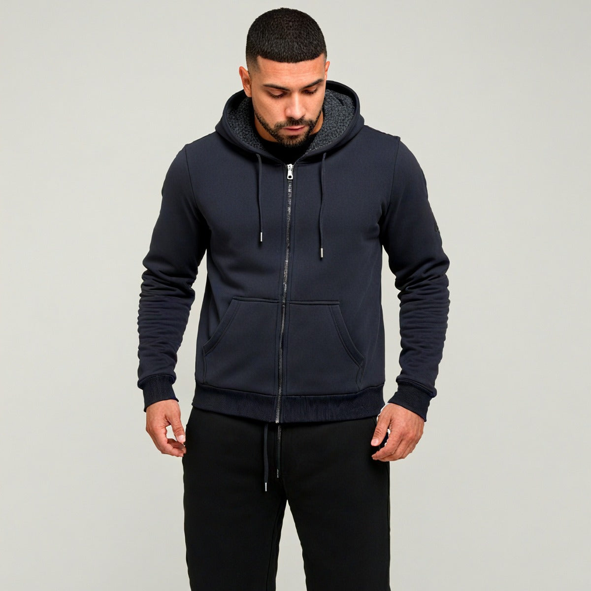 Men's Fleece Long Sleeve Jacket For the USA