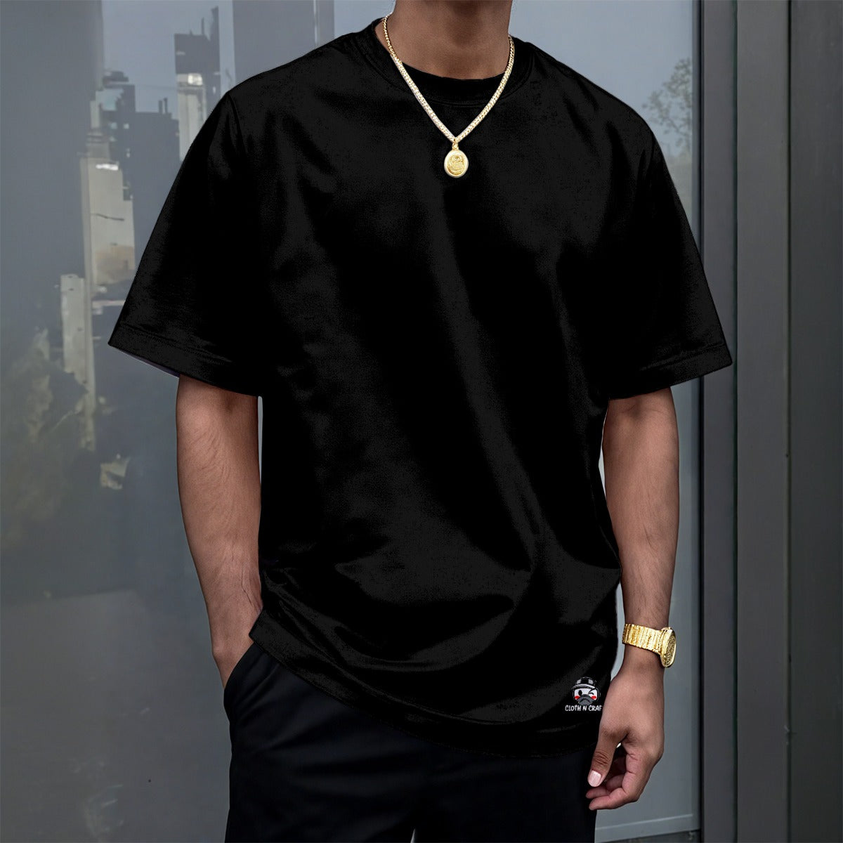 Poseidon Wave God Hoodie | Bold Greek Mythology Bust T‑Shirt | Urban Hype Streetwear