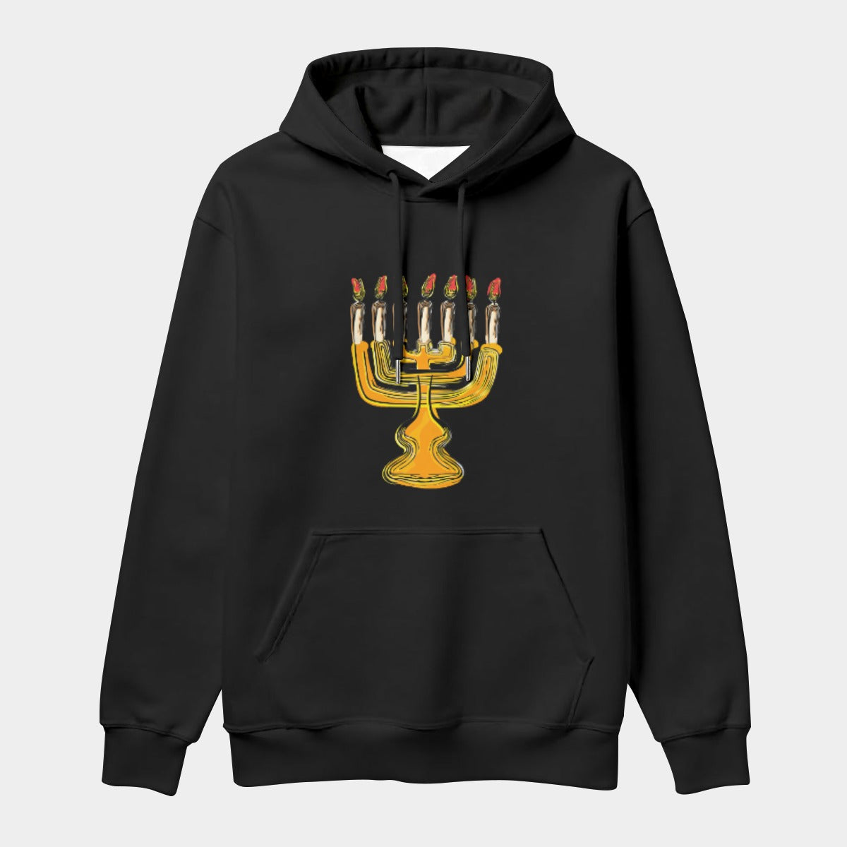 Menorah Thicken Pullover Hoodie