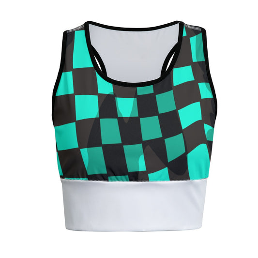 Tanjiro Slayer Of Demons Anime Women's Sports Bra