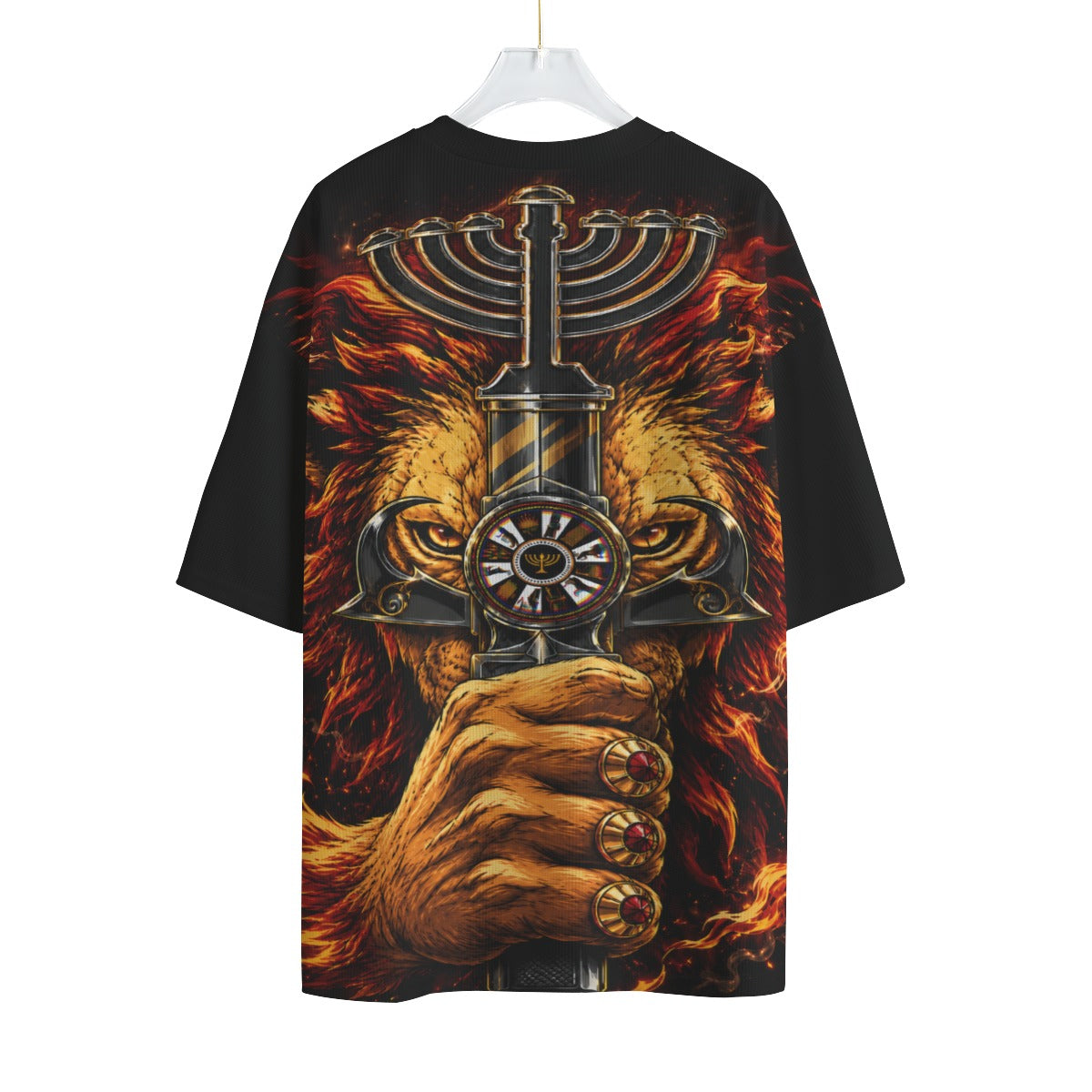 Saber 2.0 All-Over Print Unisex Drop-shoulder T-shirt