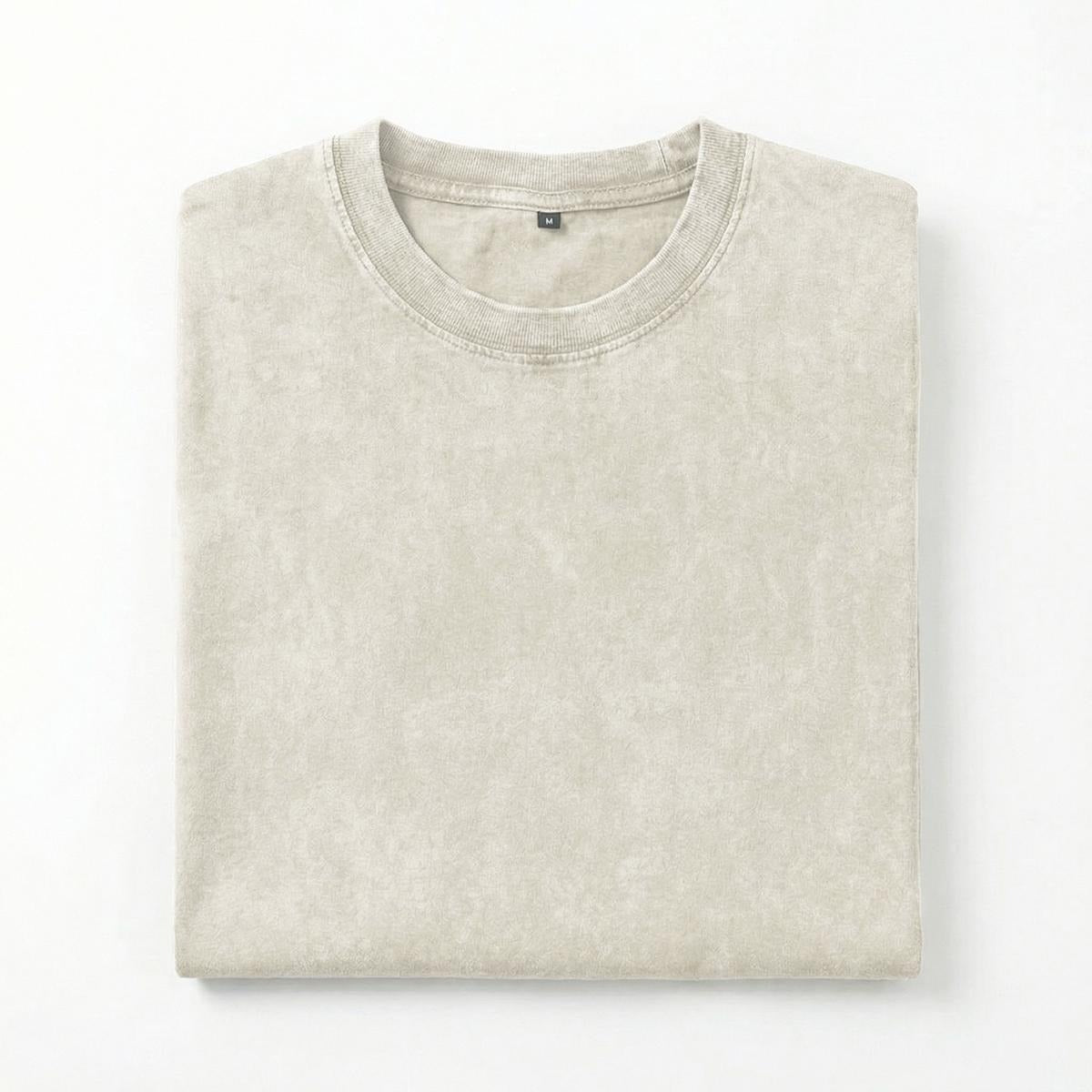 Unisex Heavyweight Washed Drop Shoulder T-Shirt|250GSM DTG