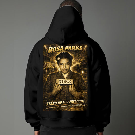 Rosa Unisex Pullover Hoodie with Micro-Fleece Lining|DTF