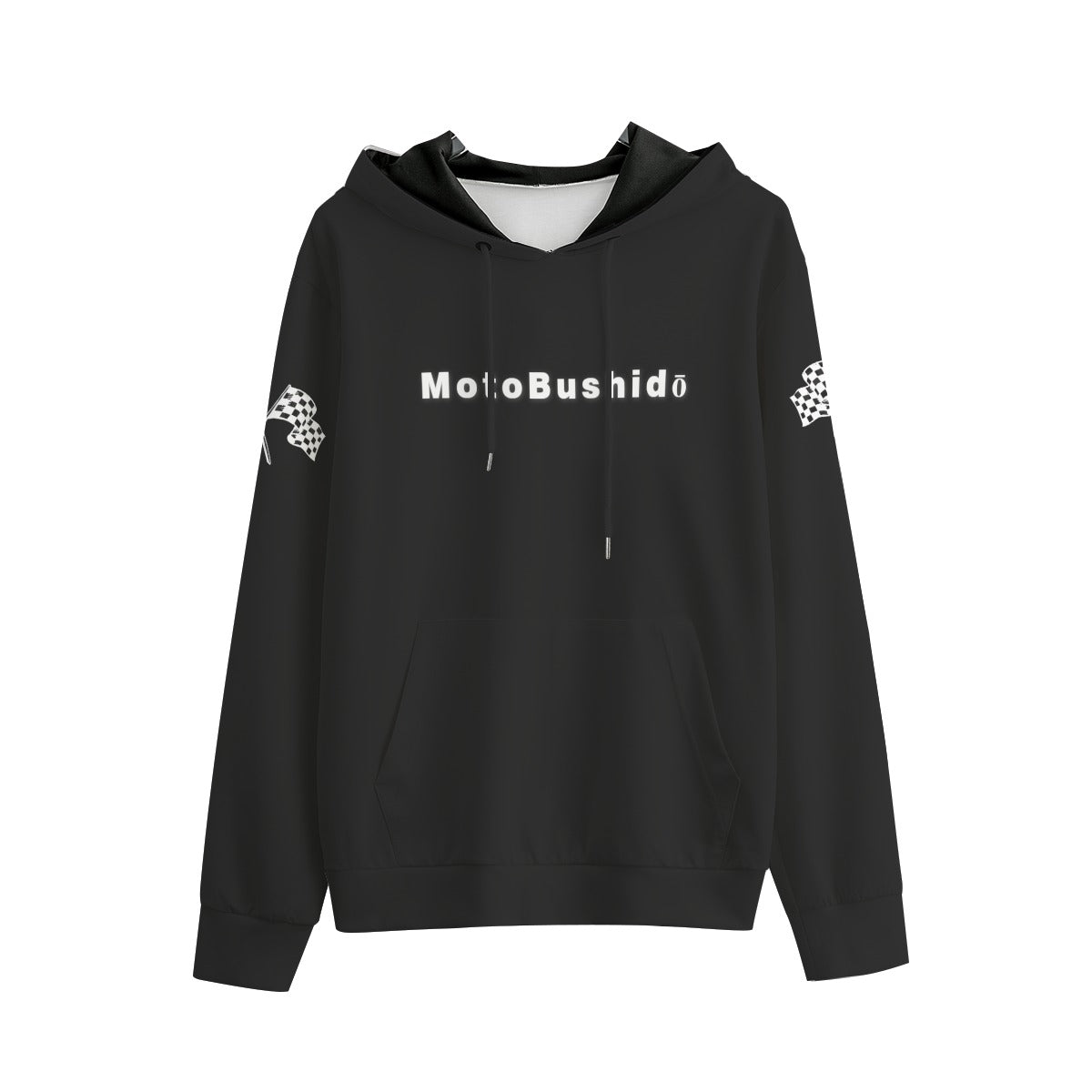 MotoBushidō All-Over Print Men's Pullover Hoodie | Interlock