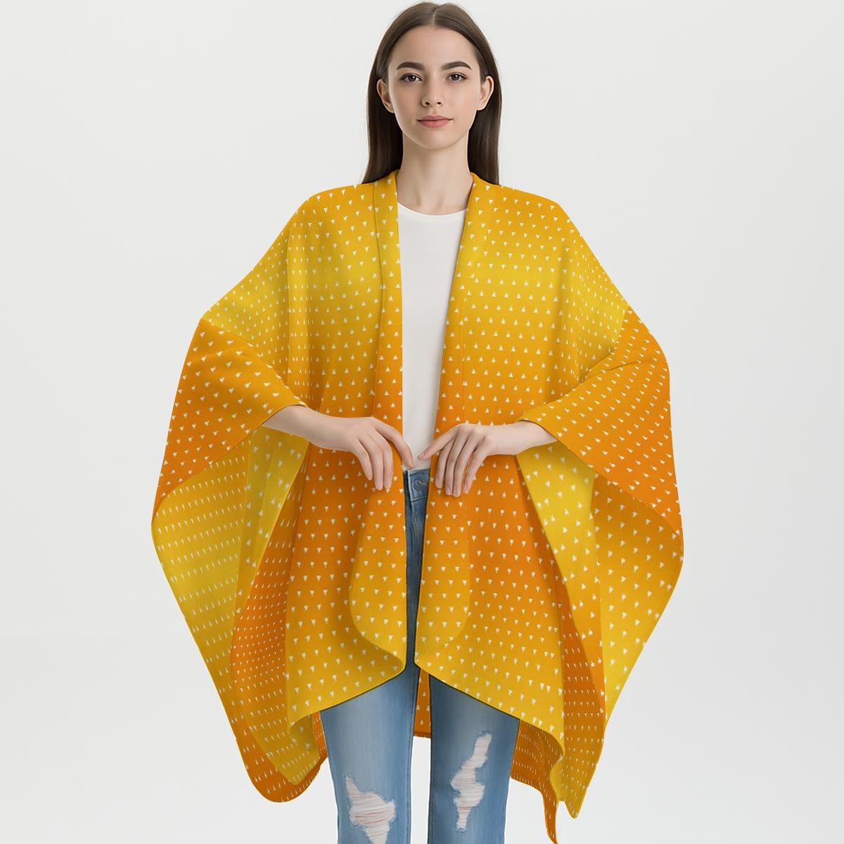 Zenitsu All-Over Print All-Season Soft Touch Shawl