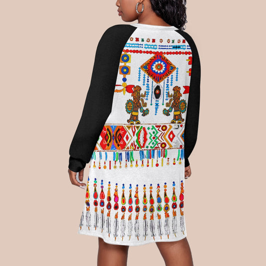 We Are Israel Women's Dress With Raglan Sleeve