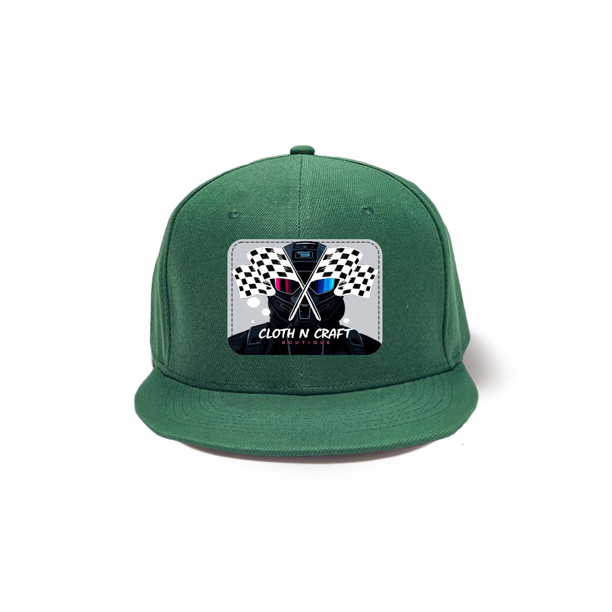 Snapback Hat with Metal Buckle