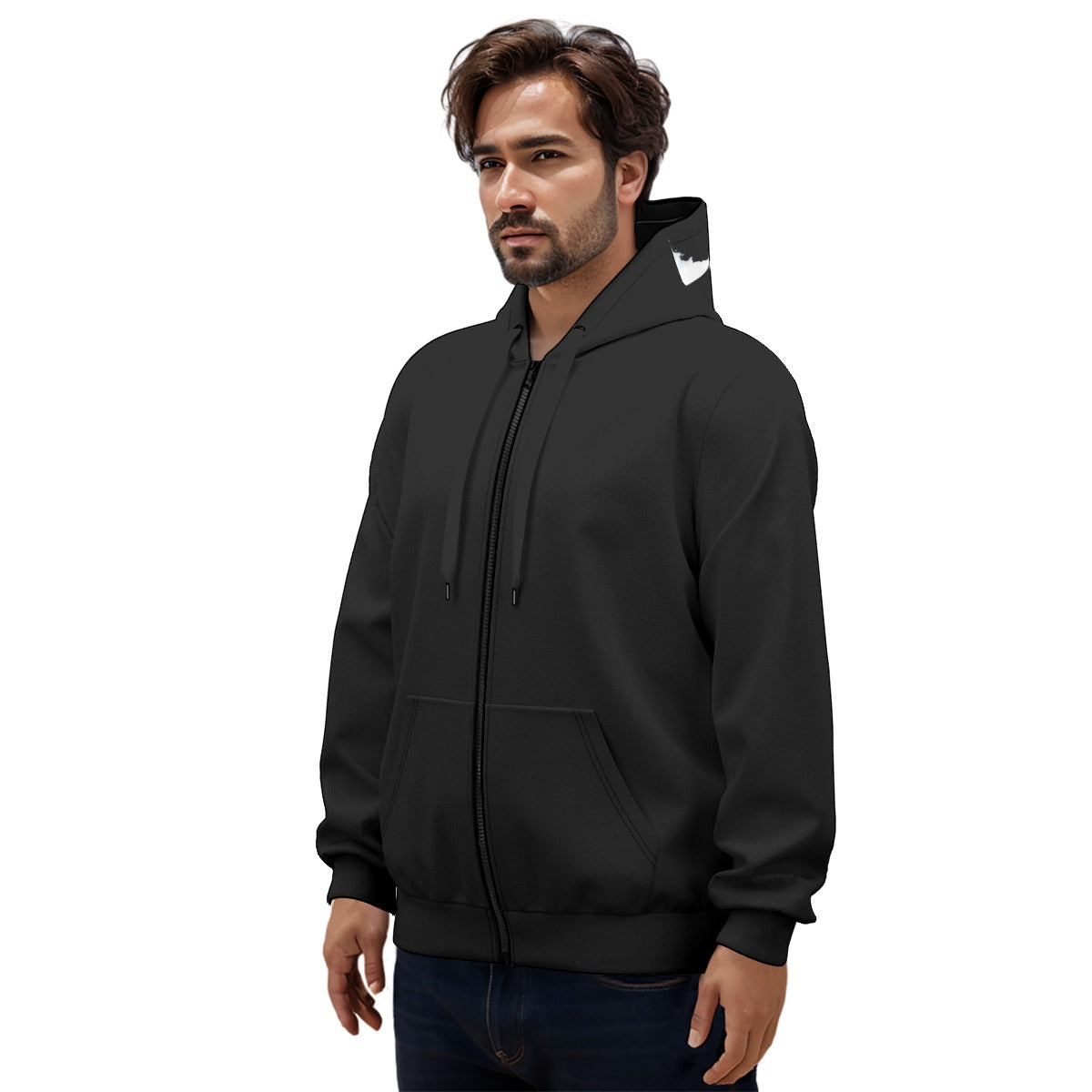 All-Over Print Unisex Pullover Hoodie With Zipper Closure | 310GSM Cotton