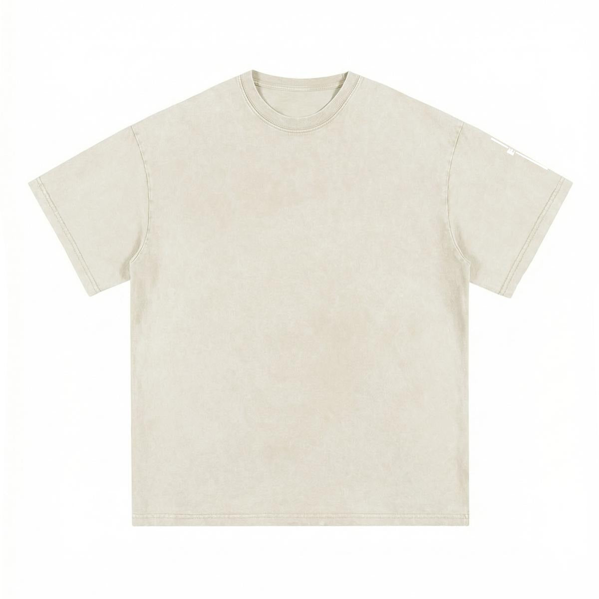 Unisex Heavyweight Washed Drop Shoulder T-Shirt|250GSM DTG