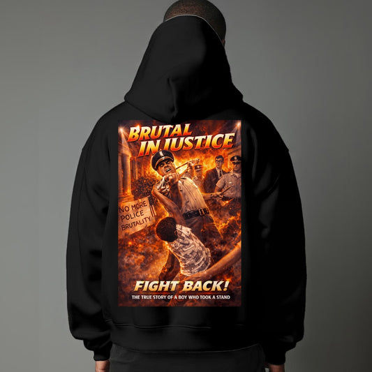 Injustice Unisex Pullover Hoodie with Micro-Fleece Lining|DTF