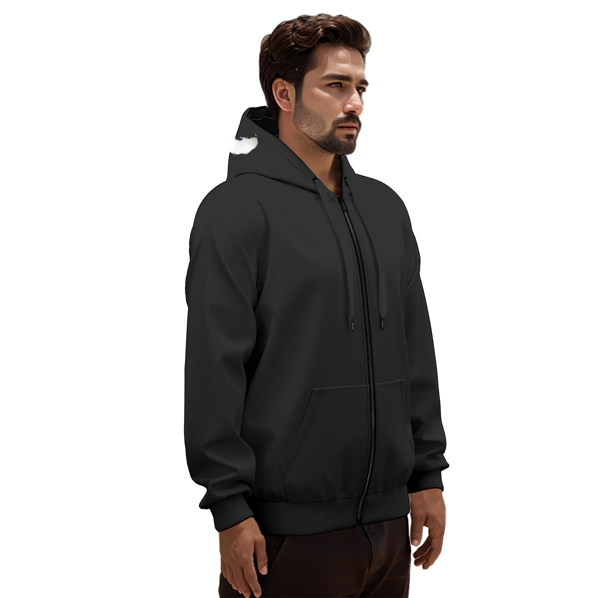 All-Over Print Unisex Pullover Hoodie With Zipper Closure | 310GSM Cotton