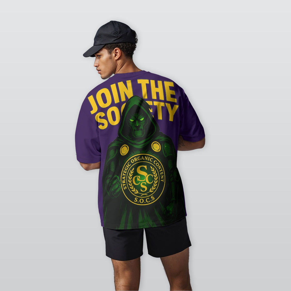 Urban Streetwear Society Heavyweight Cotton Crewneck T-Shirt