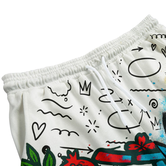 Sabali Patience All-Over Print Unisex Knitted Fleece Pants