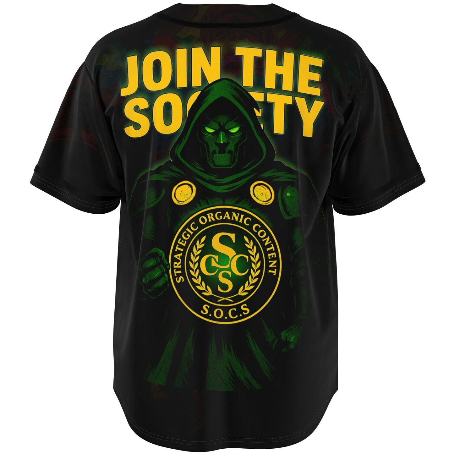 SOCS Society Baseball Jersey