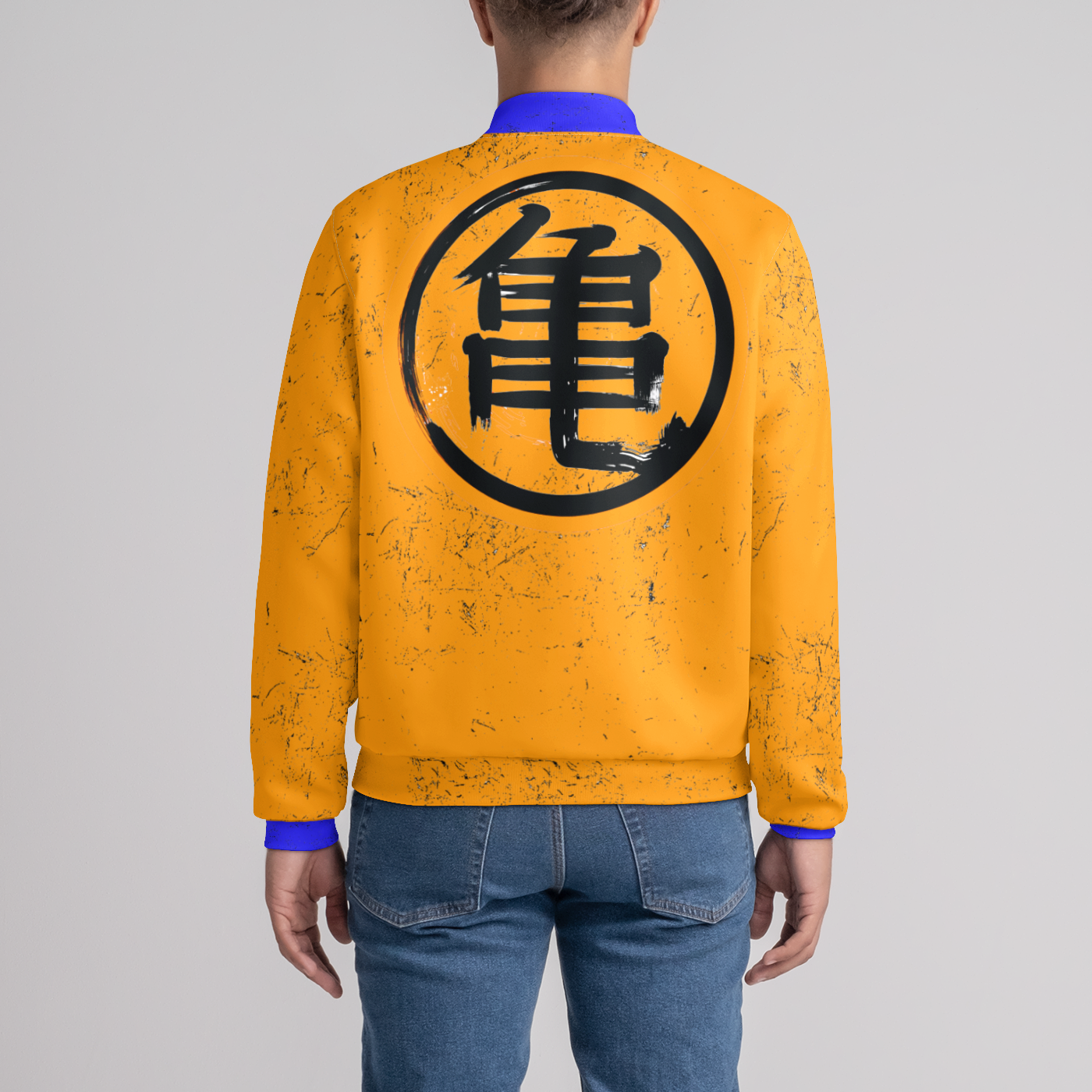 Z Fighter Anime Saiyan  Mens Bomber Jacket