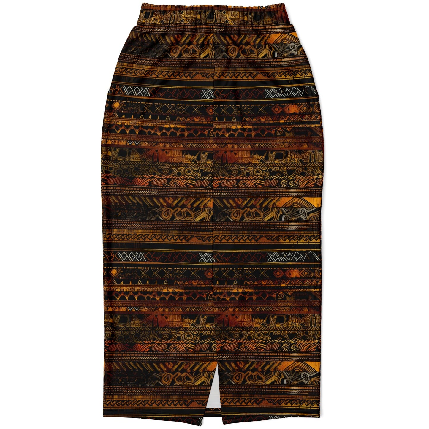 Tribal Fashion Long Pocket Skirt
