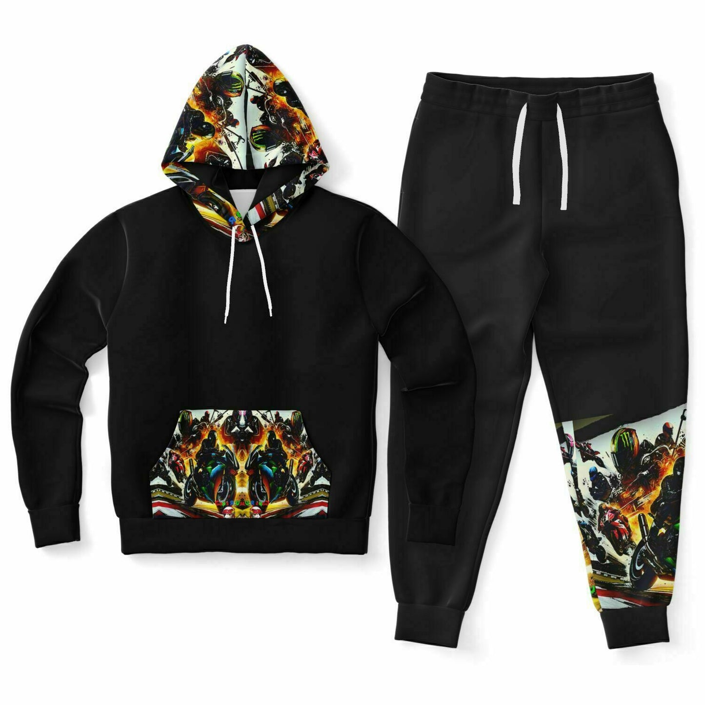 Moto Boogie Fashion Hoodie & Jogger BLK