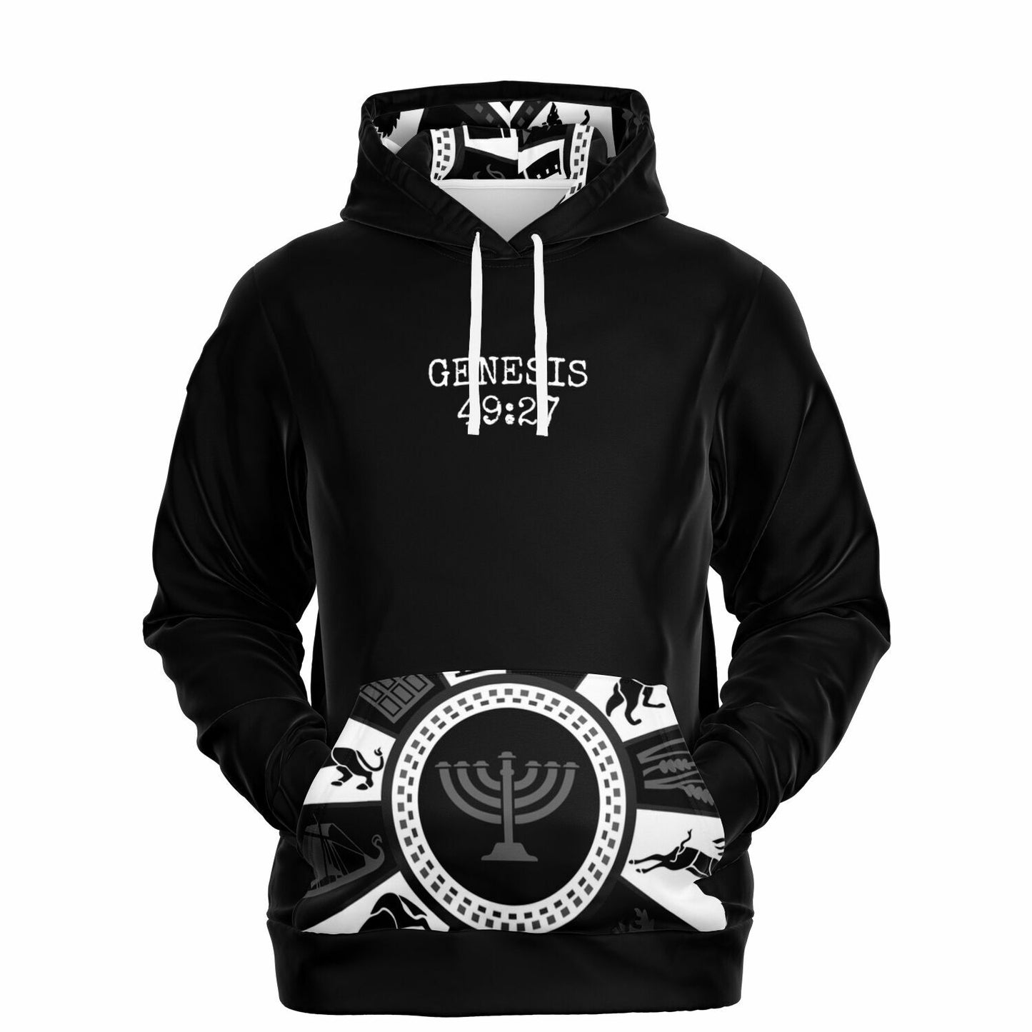 Benjamin Premium Black Hoodie