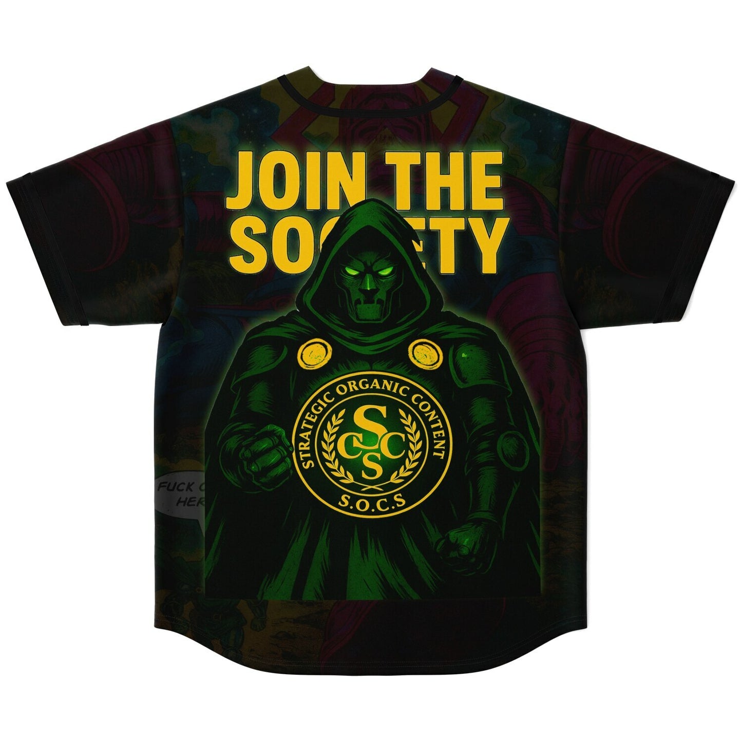 SOCS Society Baseball Jersey
