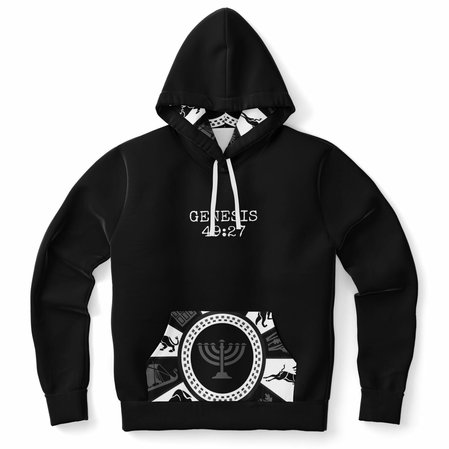 Benjamin Premium Black Hoodie