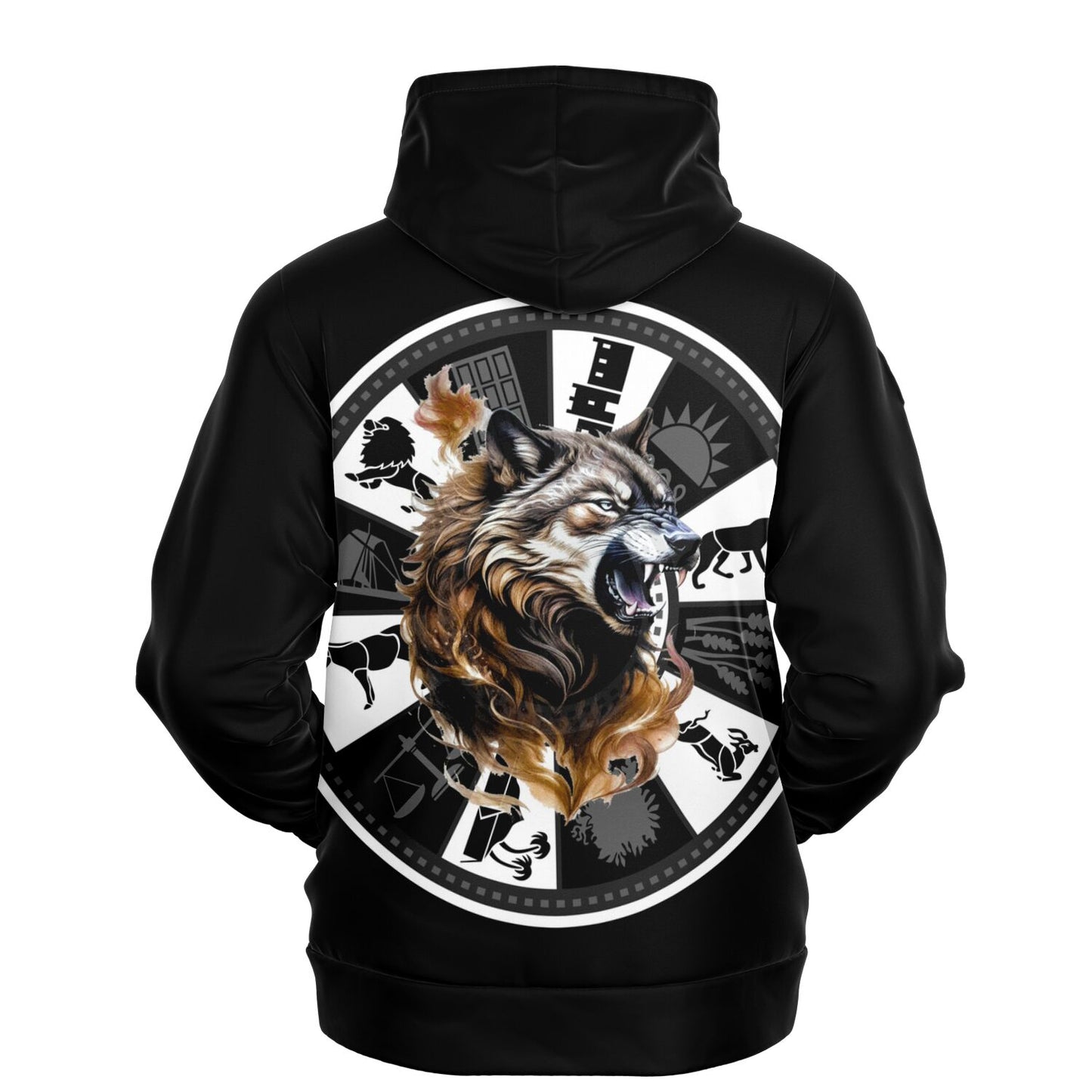 Benjamin Premium Black Hoodie