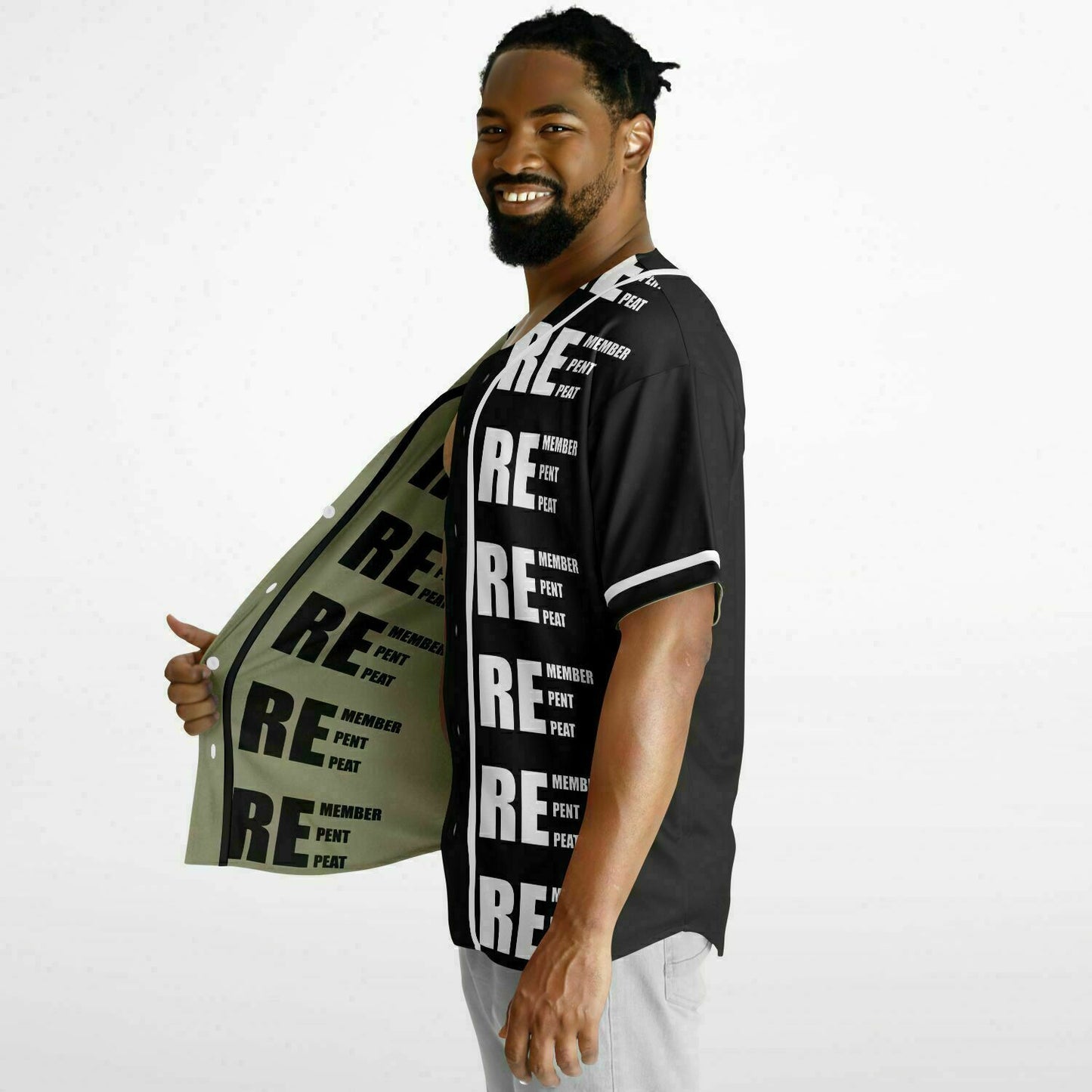 Camo Reversible Baseball Jersey - AOP copy