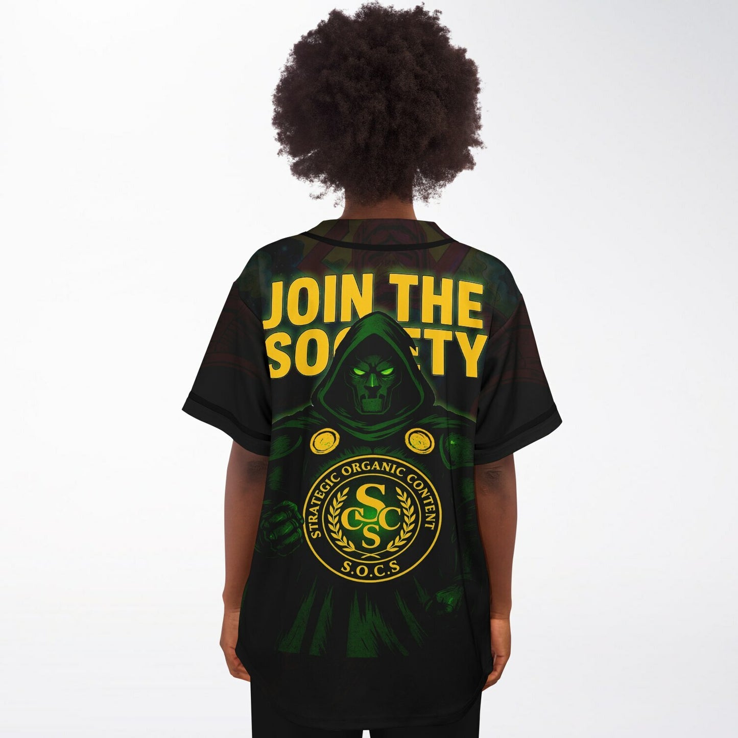 SOCS Society Baseball Jersey