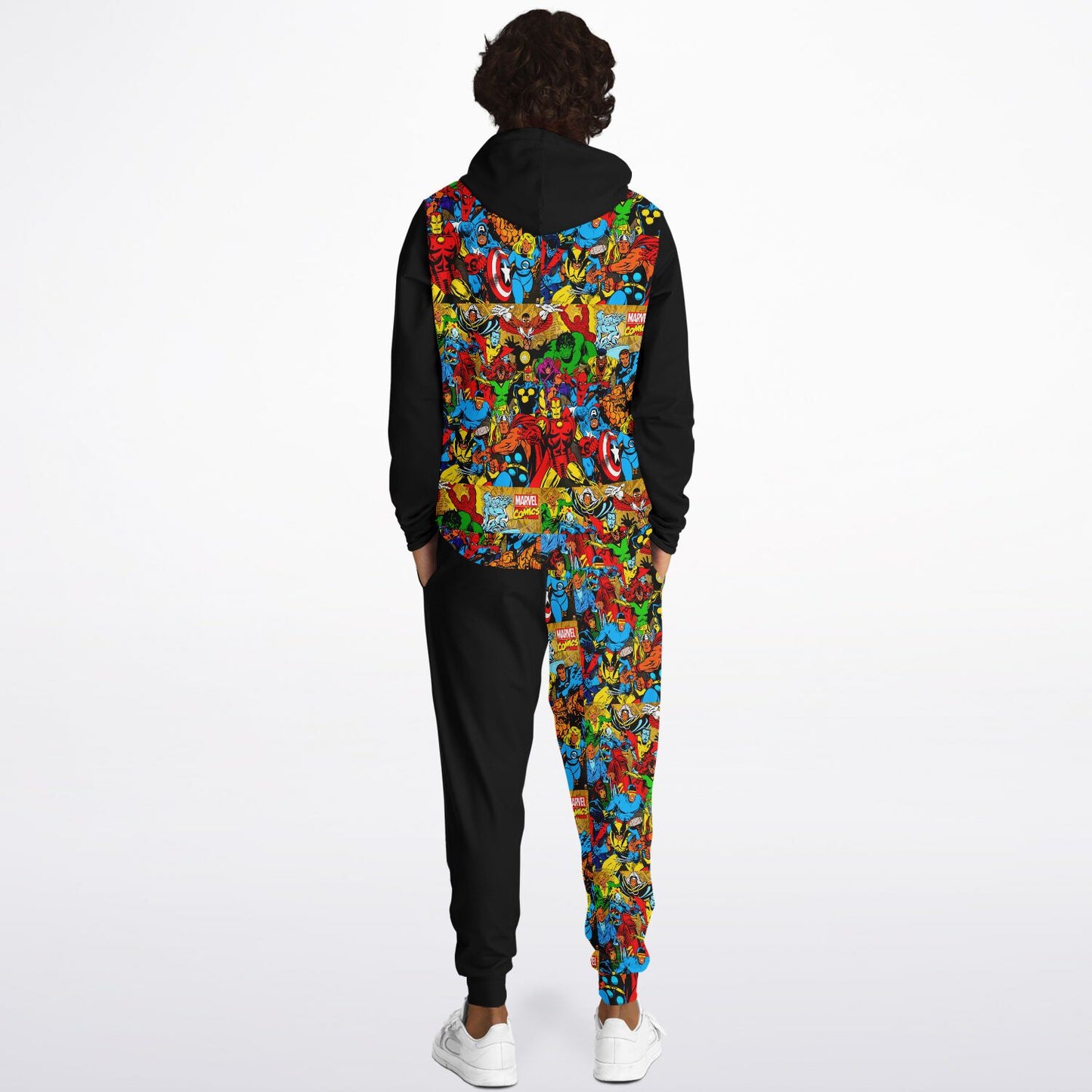 Retro Super Hero Comic Hoodie & Jogger