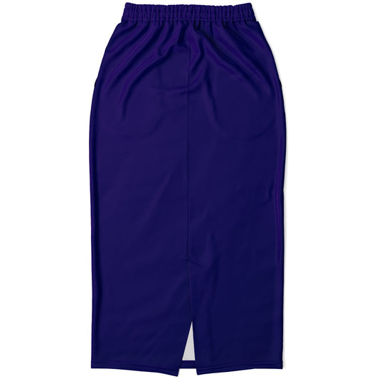 Royal Purple Fashion Long Pocket Skirt Royal Purple copy