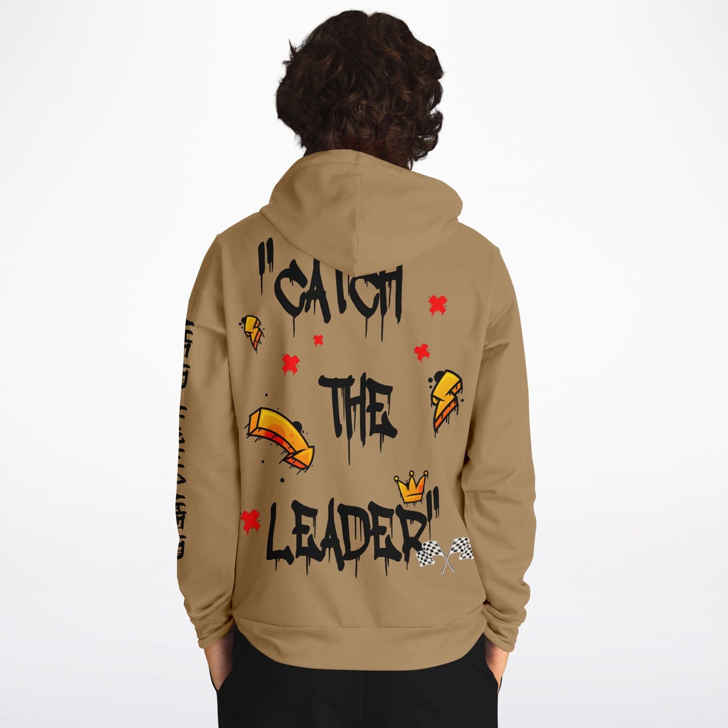 Catch The Leader Sand Hoodie